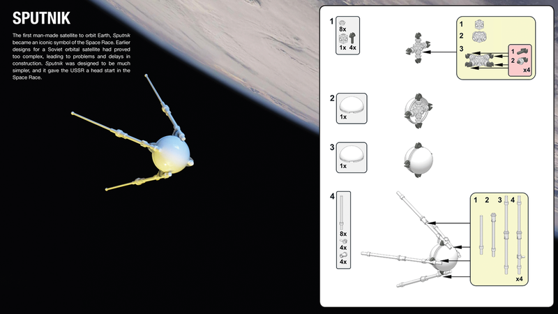 Illustration for article titled Build Your Own LEGO Sputnik to Commemorate the Start of the Space Race
